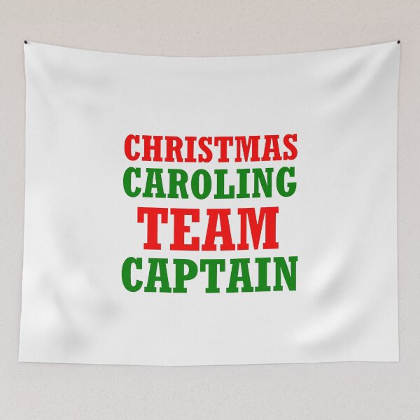 Item preview, CHRISTMAS CAROLING TEAM CAPTAIN designed and sold by Divertions.