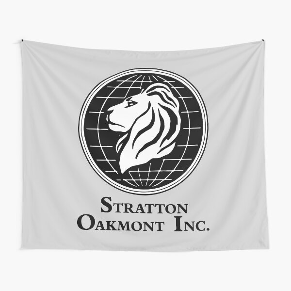 Stratton Oakmont Inc Logo From The Wolf Artwork Of Symbol For Tshirts Prints Posters Bags Men Women Tapestry