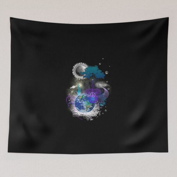 Item preview, Cosmic geometric peace designed and sold by VisionQuestArts.