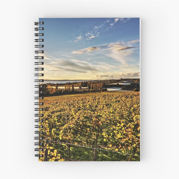 Item preview, Sunset over Grape Orchards - Lake Constance designed and sold by holgermader.