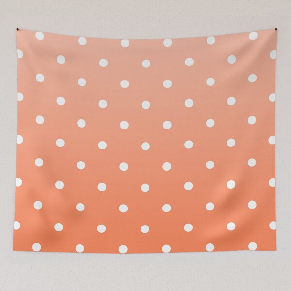 Artikelvorschau, CORAL POLKA DOT FADE entworfen und verkauft von Chigadeteru.