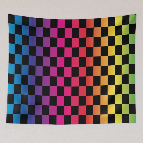 Item preview, Multicoloured Checks designed and sold by ArtfulDoodler.