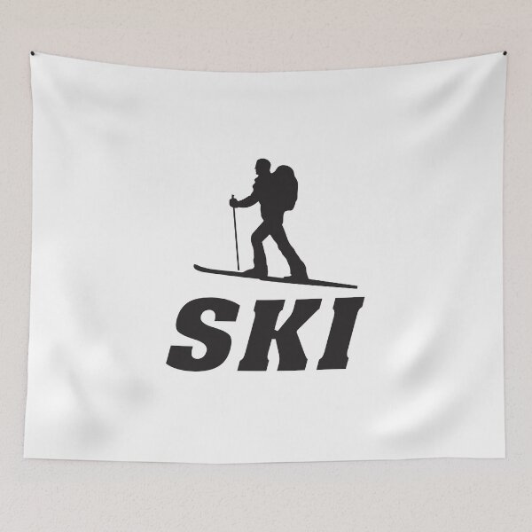 Item preview, Ski, skiing, après ski, freeski, winter, snow, mountain, sport designed and sold by Hochmuth & Hartmann  GbR.
