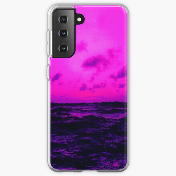 Abstract Waves Chillwave Darkwave Samsung Galaxy Soft Case