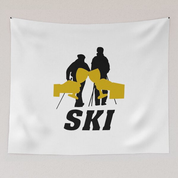 Item preview, Ski, skiing, après ski, freeski, winter, snow, mountain, sport designed and sold by Hochmuth & Hartmann  GbR.