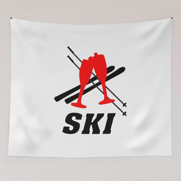 Item preview, Ski, skiing, après ski, freeski, winter, snow, mountain, sport designed and sold by Hochmuth & Hartmann  GbR.