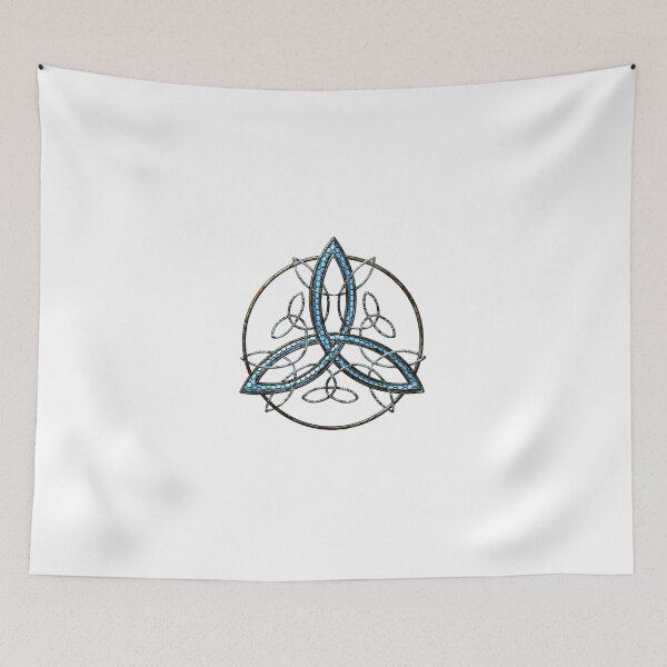 Item preview, Bee Blue Celtic Triquetra designed and sold by Bluesax.