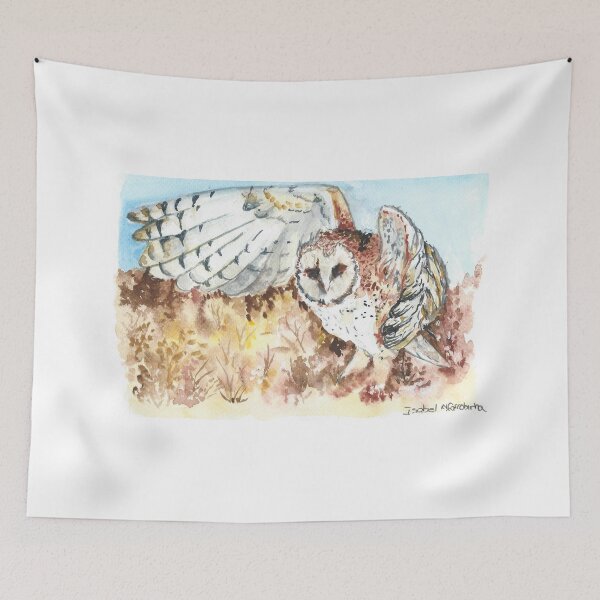 Item preview, Barn owl designed and sold by Isabel Alfarrobinha.