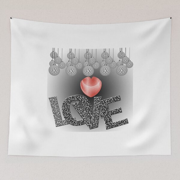 Item preview, Love in Grayscale designed and sold by ikshvaku.