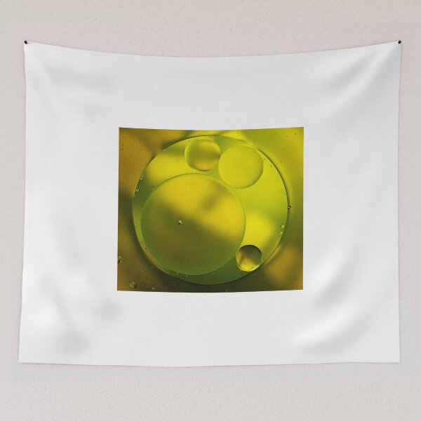 Item preview, Abstract green bubbles designed and sold by ikshvaku.