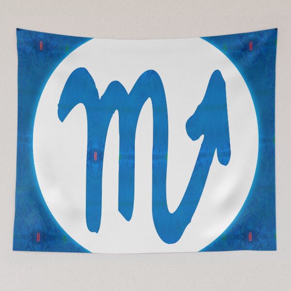 Item preview, Scorpio and Throat Chakra  Abstract Spiritual Artwork  designed and sold by Omaste Witkowski.