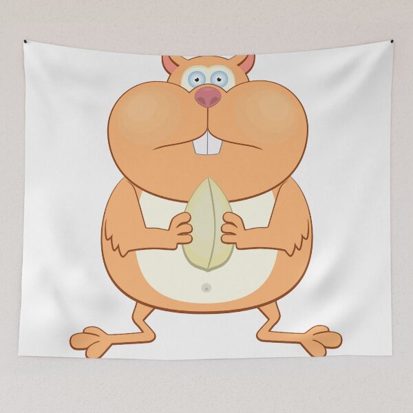 Item preview, Funny cartoon hamster designed and sold by Cute Art Design.