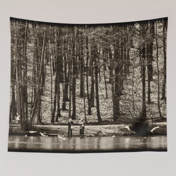 Item preview, Feeding the Wildfowl designed and sold by Allenart_UK.