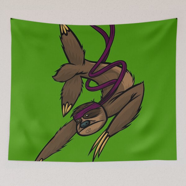 Item preview, Ninja Sloth designed and sold by artdyslexia.