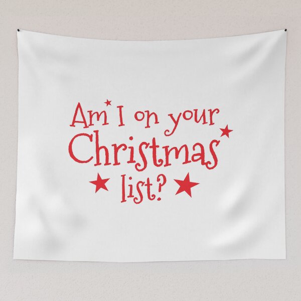 Item preview, Am I on your Christmas list? designed and sold by jazzydevil.