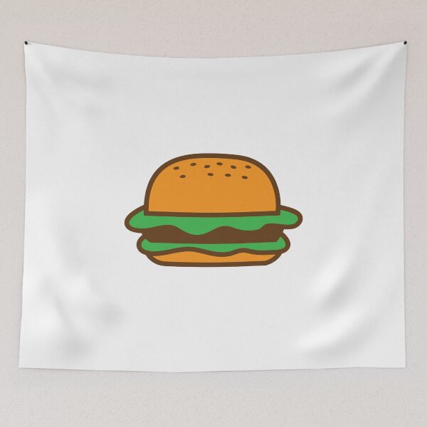 Item preview, Single burger hamburger designed and sold by jazzydevil.
