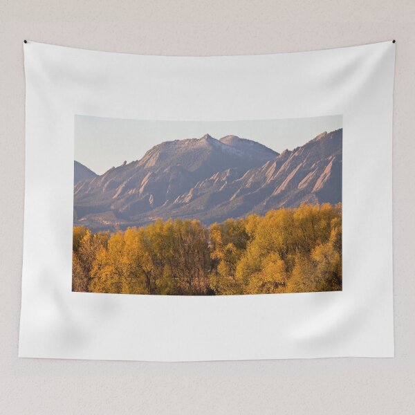 Item preview, Golden Autumn Boulder Colorado Flatiron View designed and sold by Bo Insogna.