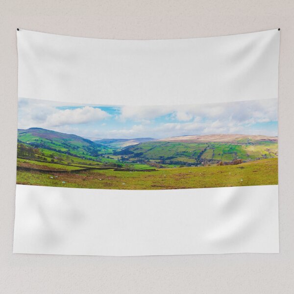 Item preview, Green Countryside landscape in Yorkshire Dales National Park, United Kingdom designed and sold by Stanciuc.