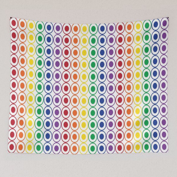 Item preview, Rainbow Dots designed and sold by ArtfulDoodler.