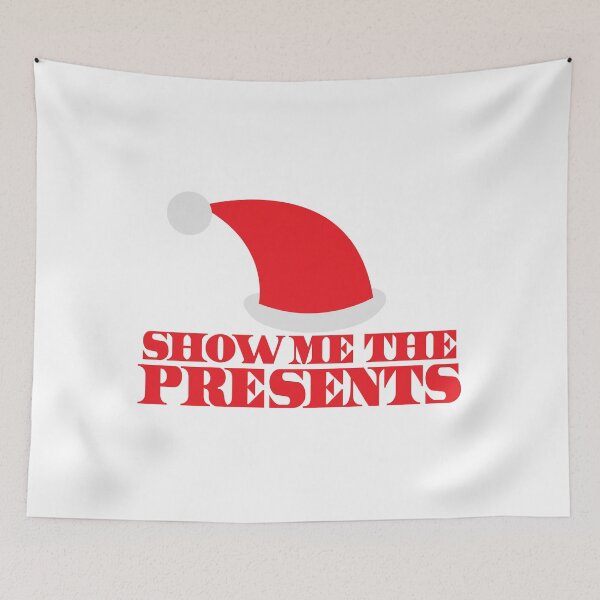 Item preview, SHOW ME THE PRESENTS cool Santa hat Christmas designed and sold by jazzydevil.