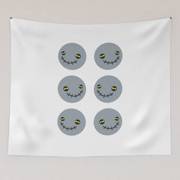 Item preview, Zombie Voodoo smiling stickers designed and sold by jazzydevil.