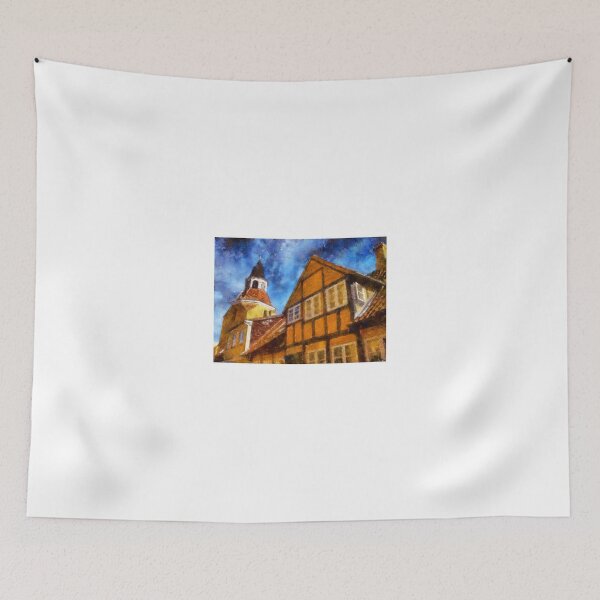 Item preview, Bell tower in Faaborg Funen Denmark designed and sold by Ron Zmiri.
