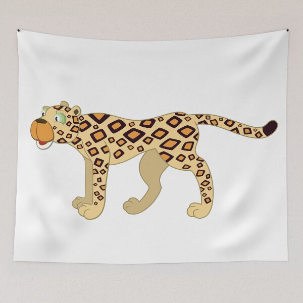 Item preview, Funny cartoon cheetah designed and sold by Cute Art Design.
