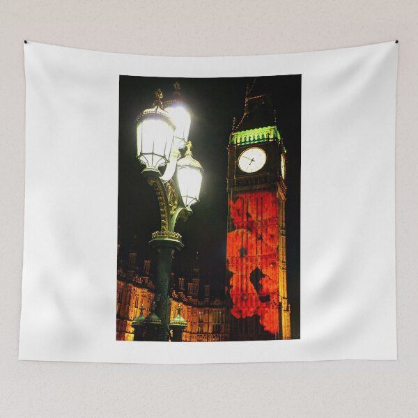Item preview,  Falling Poppies Big Ben Remembrance Sunday 2014 designed and sold by Colin  Williams Photography.
