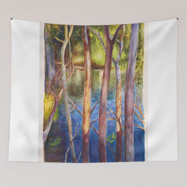 Item preview, Maribyrnong Morning designed and sold by Dai Wynn Fine Art.