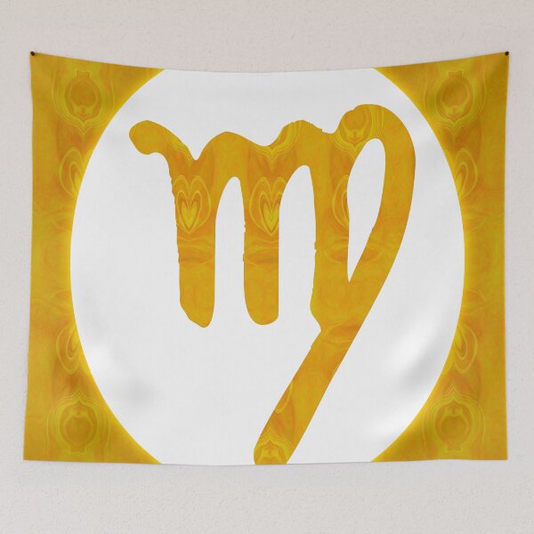 Item preview, Virgo and Solar Chakra Abstract Spiritual Artwork  designed and sold by Omaste Witkowski.