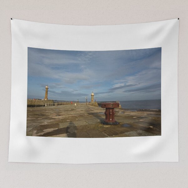 Item preview, Whitby Piers designed and sold by StephenJSmith.