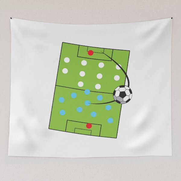 Item preview, Football Soccer getting past the 4 4 2 formation designed and sold by jazzydevil.