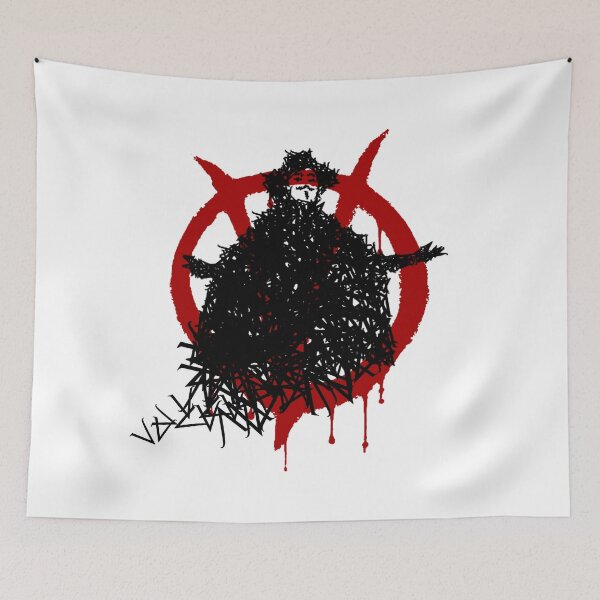 Item preview, V for Vendetta - V made of V designed and sold by RellikJoin.