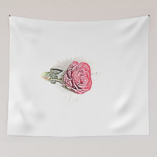 Item preview, Red Rose Sketch Design designed and sold by adriturner.