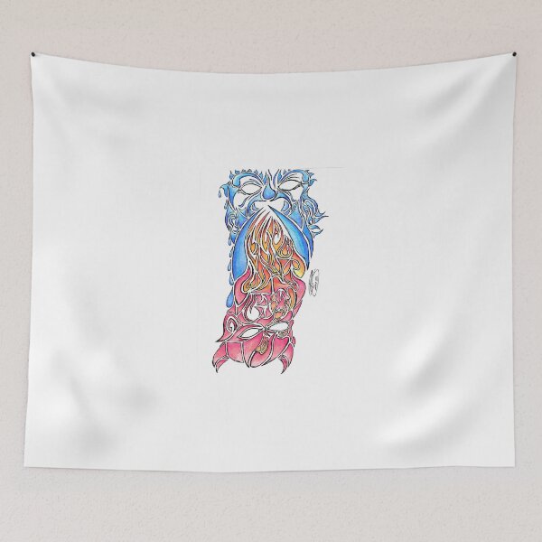 Item preview, Good Over Evil Abstract Drawing designed and sold by adriturner.