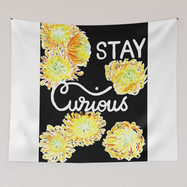 Item preview, Stay curious designed and sold by Bridget Davidson.