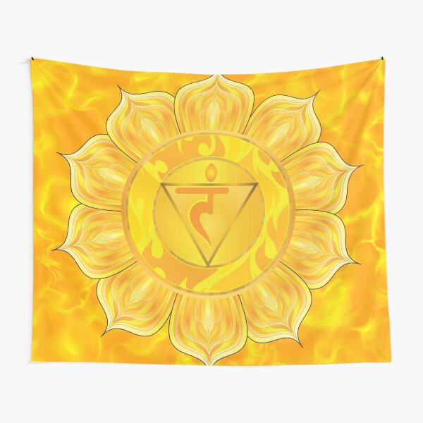 Item preview, Solar Plexus Chakra  with yellow flare BG designed and sold by GypsyOwlProduct.