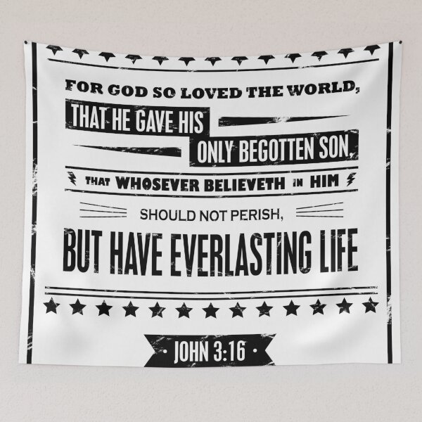 Item preview, John 3:16 designed and sold by fishstx.