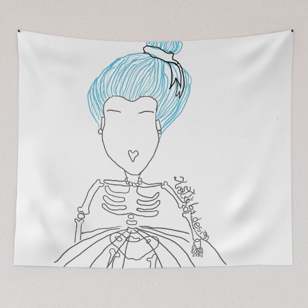 Item preview, The girl with heart mouth designed and sold by Tottobydesign.