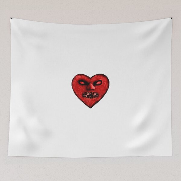 Item preview, Evil Heart Shaped Dark Monster  designed and sold by DFLC Prints.