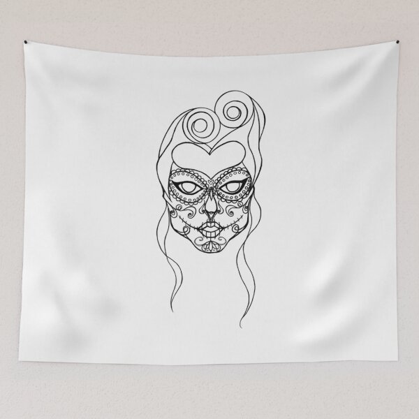 Item preview, Sugar Skull Girl designed and sold by cutielamerr.