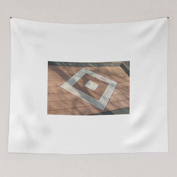 Item preview, Details of geometric brown stone garden tiles designed and sold by Ron Zmiri.