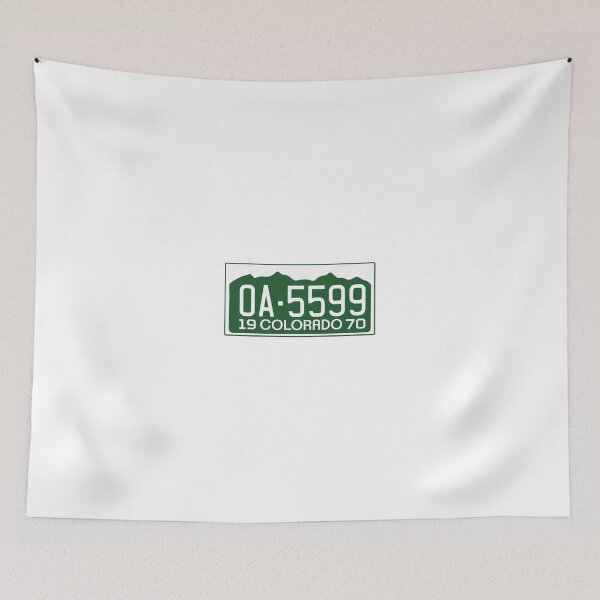 Item preview, Vanishing Point License Plate designed and sold by nfydesigns.
