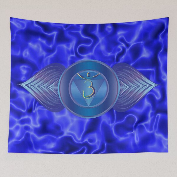 Item preview, Third Eye Chakra with indigo flare BG designed and sold by GypsyOwlProduct.