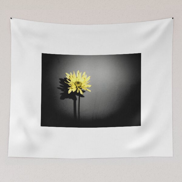 Item preview, Lighted Yellow Flower with Black Shadow Accent designed and sold by adriturner.