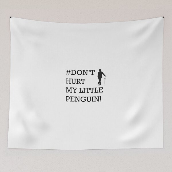 Item preview, Don't hurt my little penguin! designed and sold by Art by athelstan.
