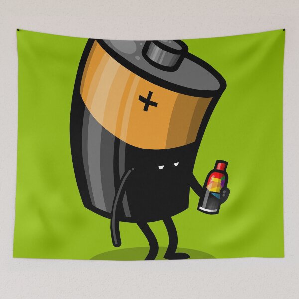 Item preview, Drained Battery designed and sold by artdyslexia.