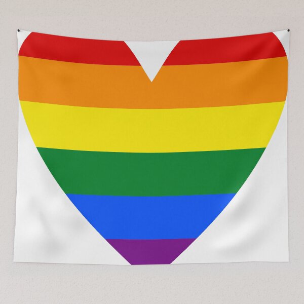 Item preview, LGBT heart designed and sold by Margotte.