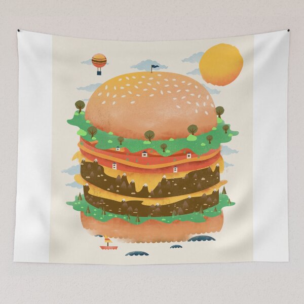 Item preview, Burgerland designed and sold by Dan Elijah Fajardo.