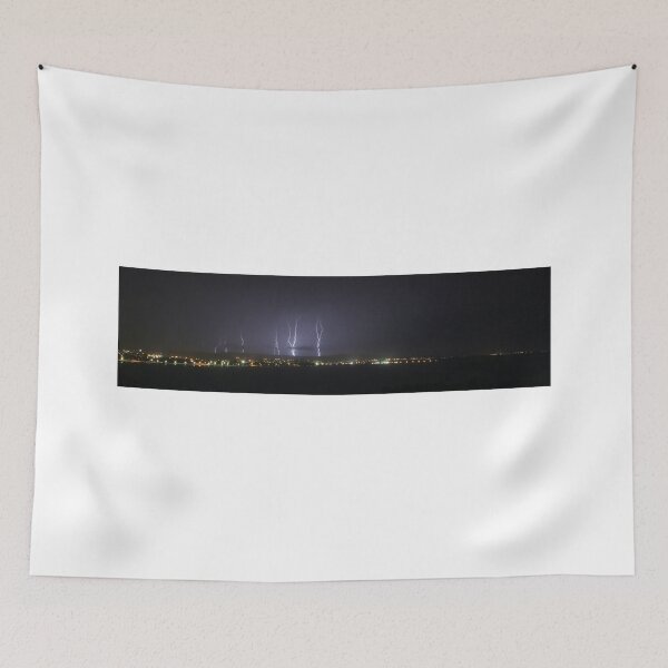 Item preview, Lightning Over Victor Harbor - Panaroma designed and sold by Stuart Daddow Photography.